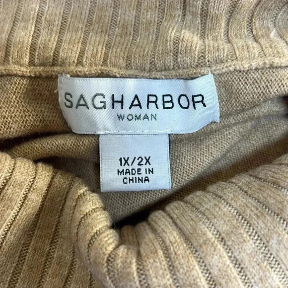 NWT Sag Harbor Sweater Size 1x/2x - Picture 6 of 8